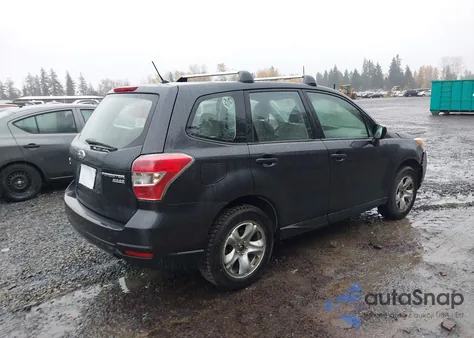 2014 Subaru Forester 2.5I из США, поврежденный, VIN JF2SJAAC2EH427274